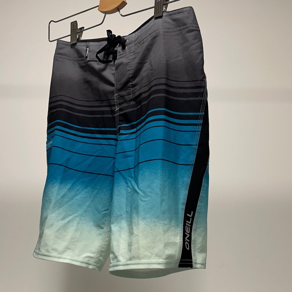 O'Neill Gradient Blue and Gray Board Shorts